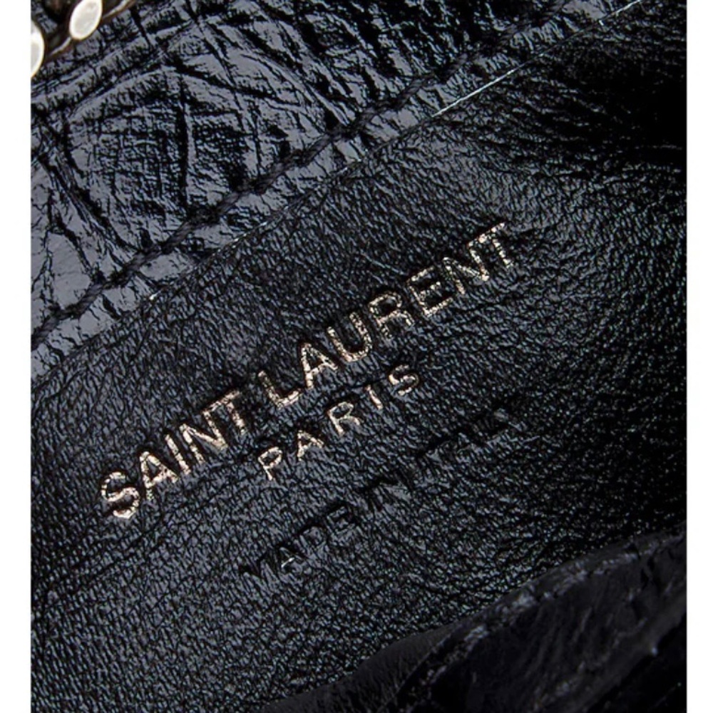 SAINT LAURENT Niki Airpod case crossbody bag - Picture 4 of 5